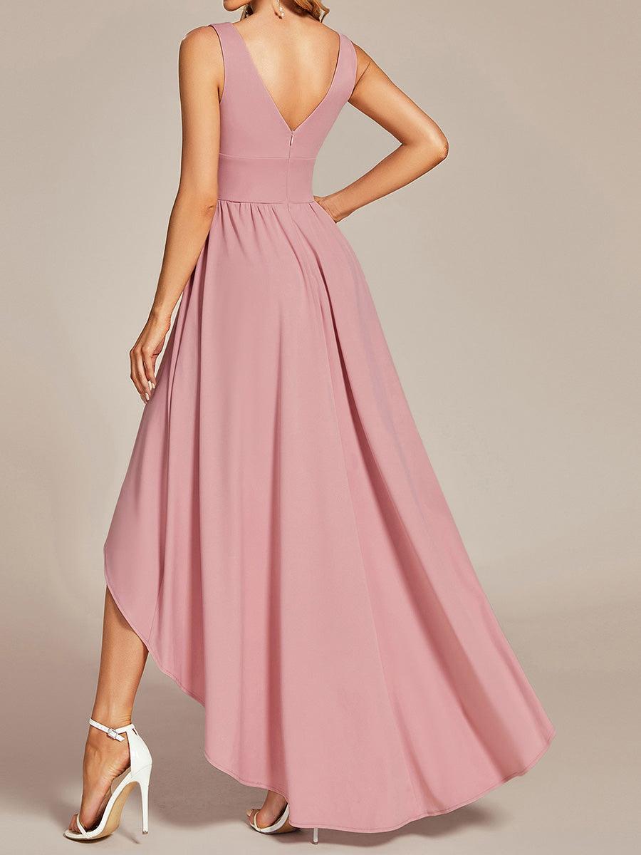 Robe de soirée Femme Taille empire Col en V Fluide
