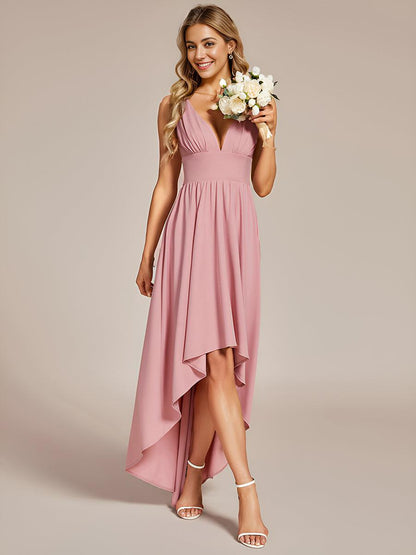 Robe de soirée Femme Taille empire Col en V Fluide