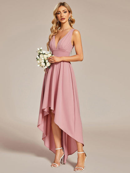 Robe de soirée Femme Taille empire Col en V Fluide