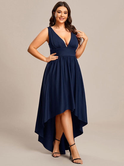 Robe de soirée Femme Taille empire Col en V Fluide