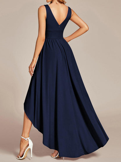 Robe de soirée Femme Taille empire Col en V Fluide