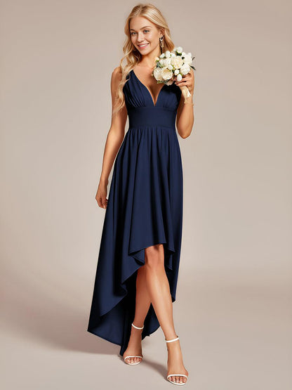Robe de soirée Femme Taille empire Col en V Fluide