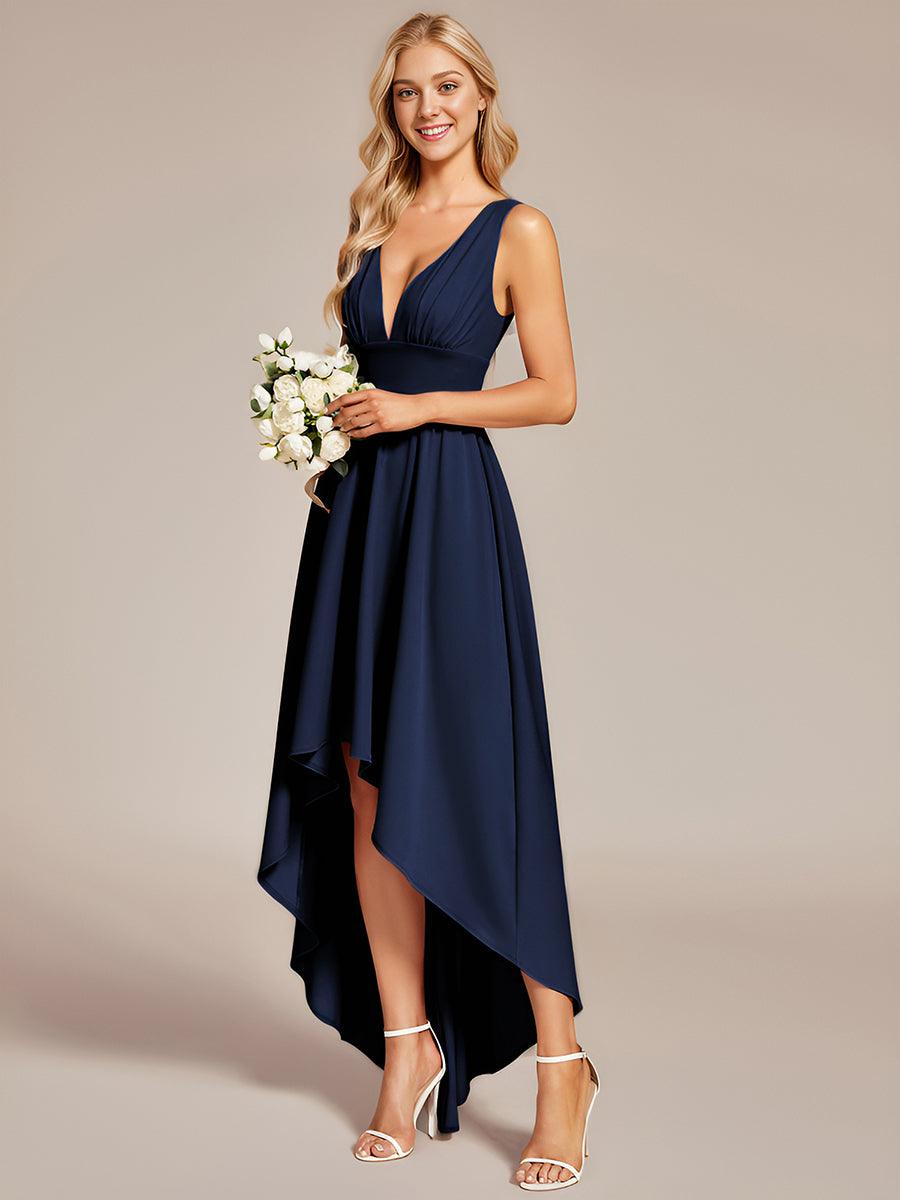 Robe de soirée Femme Taille empire Col en V Fluide