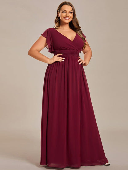 Robe Longue Femme en Mousseline Dos Ouvert Coupe Élégante