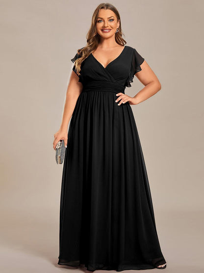 Robe Longue Femme en Mousseline Dos Ouvert Coupe Élégante