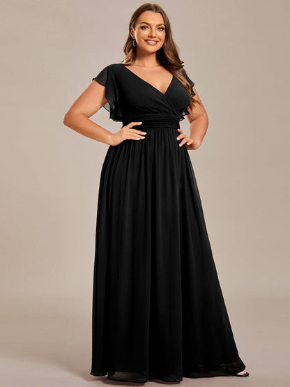 Robe Longue Femme en Mousseline Dos Ouvert Coupe Élégante