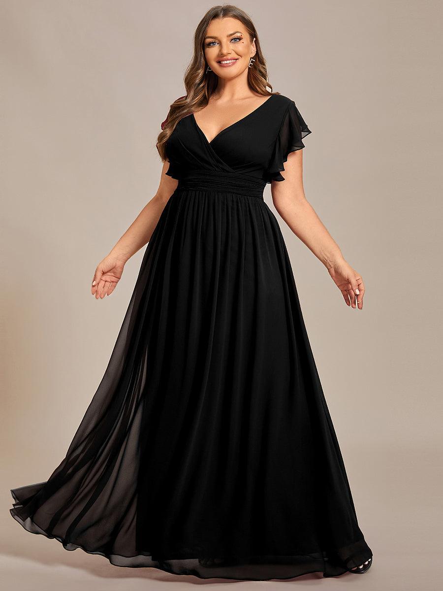 Robe Longue Femme en Mousseline Dos Ouvert Coupe Élégante