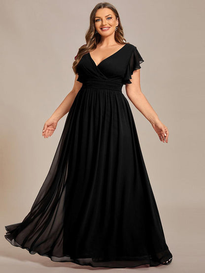 Robe Longue Femme en Mousseline Dos Ouvert Coupe Élégante