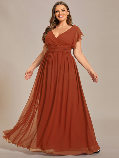 Robe Longue Femme en Mousseline Dos Ouvert Coupe Élégante