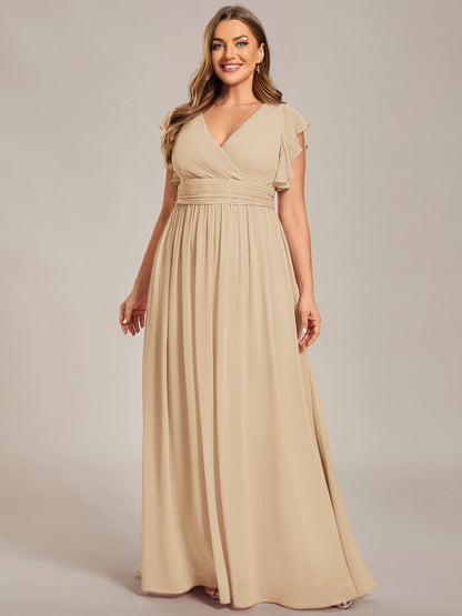 Robe Longue Femme en Mousseline Dos Ouvert Coupe Élégante