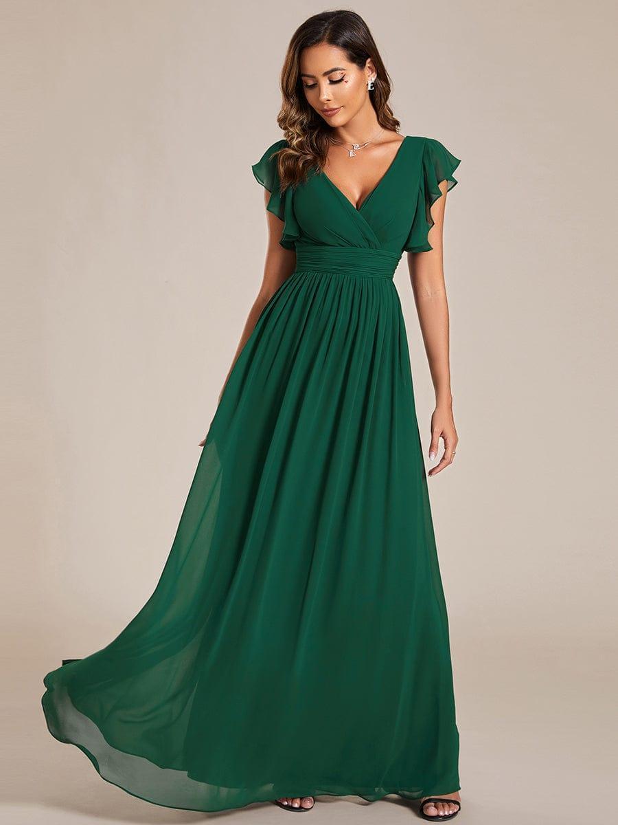 Robe Longue Femme en Mousseline Dos Ouvert Coupe Élégante