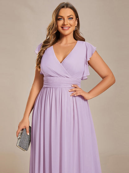 Robe Longue Femme en Mousseline Dos Ouvert Coupe Élégante