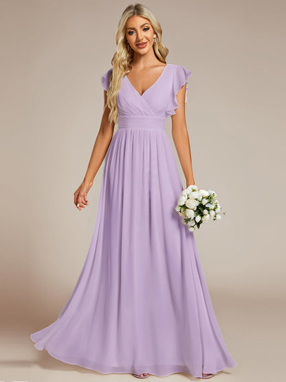 Robe Longue Femme en Mousseline Dos Ouvert Coupe Élégante