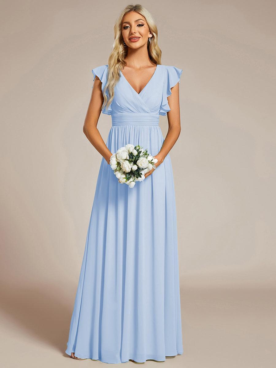 Robe Longue Femme en Mousseline Dos Ouvert Coupe Élégante