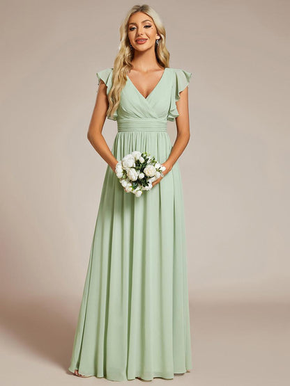 Robe Longue Femme en Mousseline Dos Ouvert Coupe Élégante