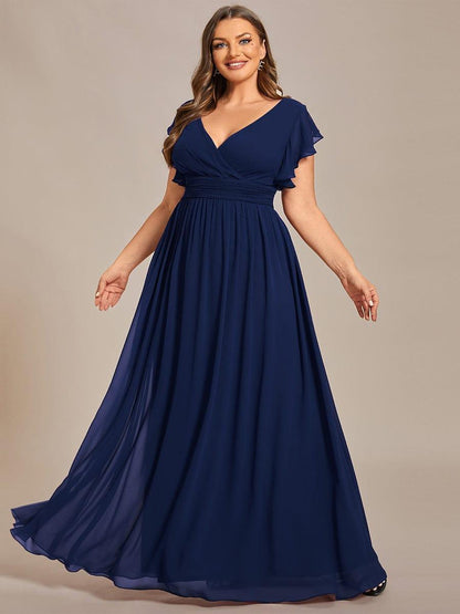 Robe Longue Femme en Mousseline Dos Ouvert Coupe Élégante