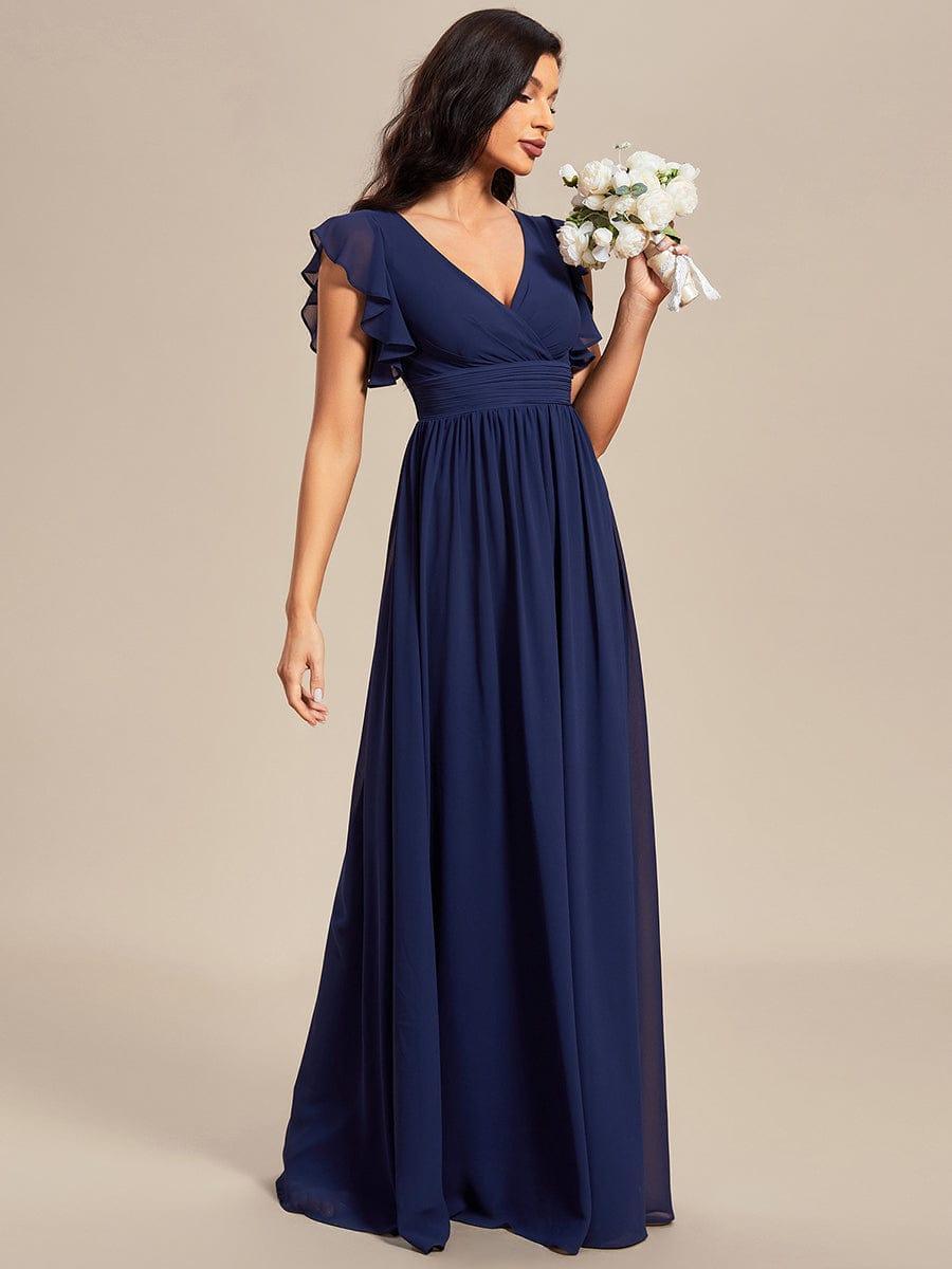 Robe Longue Femme en Mousseline Dos Ouvert Coupe Élégante