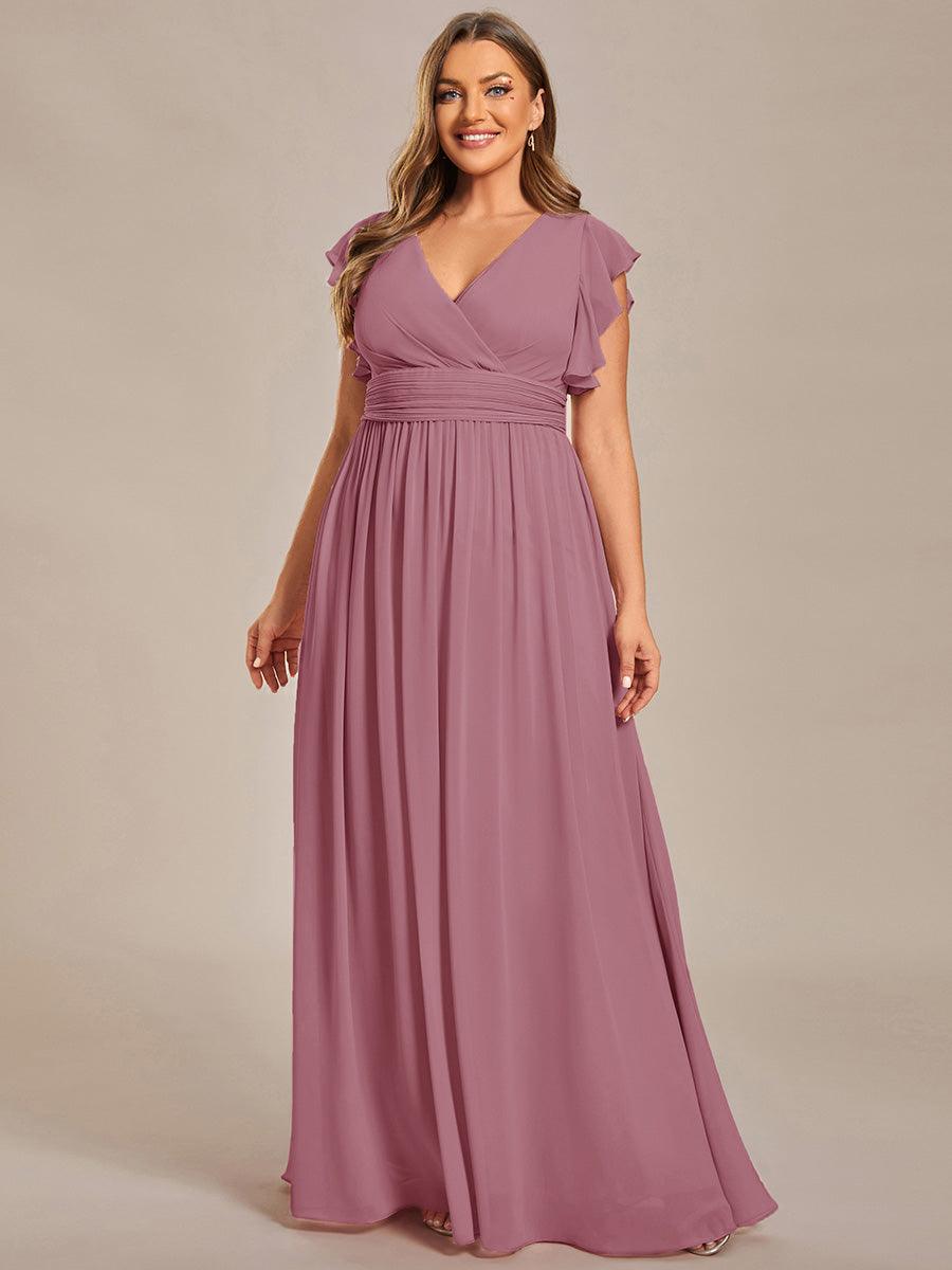 Robe Longue Femme en Mousseline Dos Ouvert Coupe Élégante