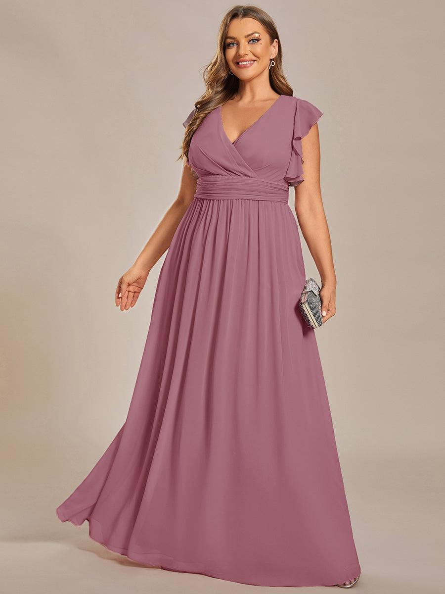 Robe Longue Femme en Mousseline Dos Ouvert Coupe Élégante