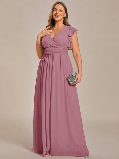 Robe Longue Femme en Mousseline Dos Ouvert Coupe Élégante
