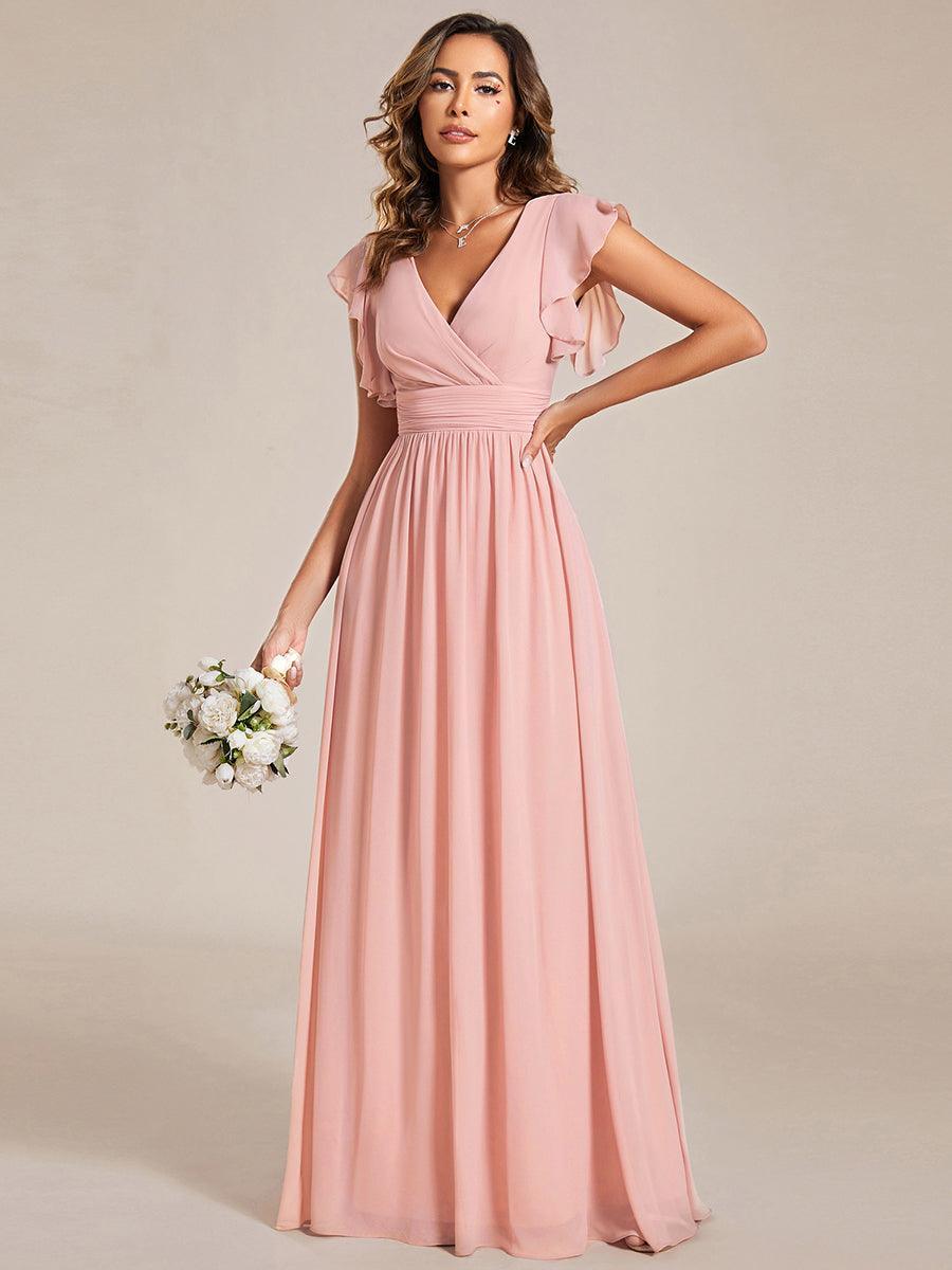 Robe Longue Femme en Mousseline Dos Ouvert Coupe Élégante