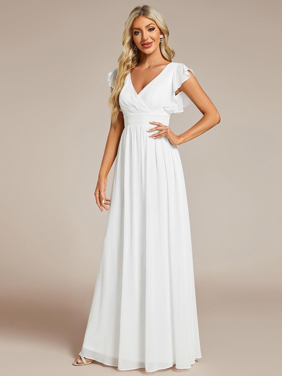 Robe Longue Femme en Mousseline Dos Ouvert Coupe Élégante