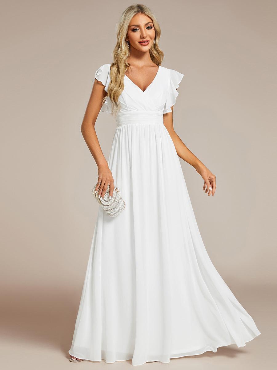 Robe Longue Femme en Mousseline Dos Ouvert Coupe Élégante
