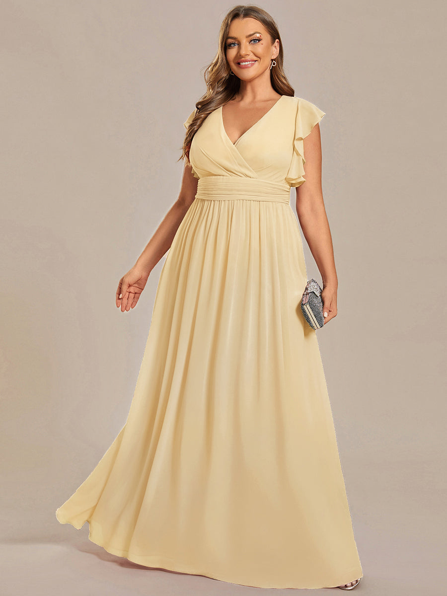 Robe Longue Femme en Mousseline Dos Ouvert Coupe Élégante