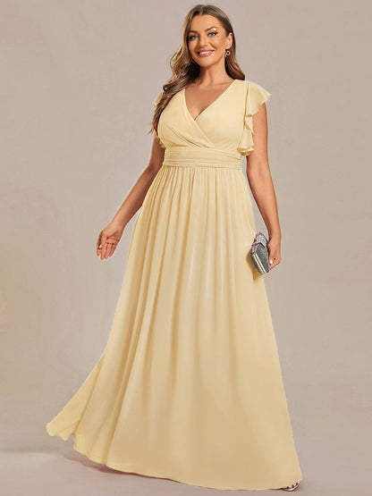 Robe Longue Femme en Mousseline Dos Ouvert Coupe Élégante