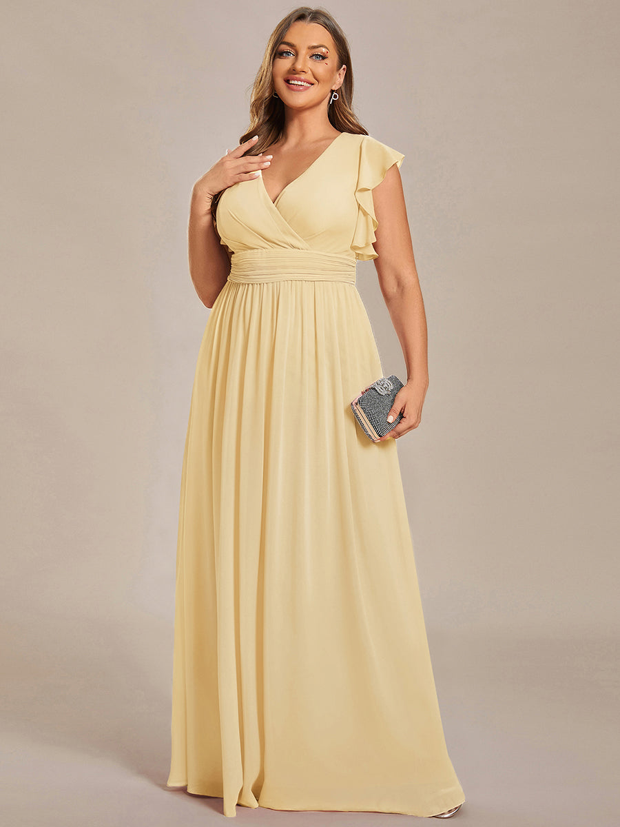 Robe Longue Femme en Mousseline Dos Ouvert Coupe Élégante