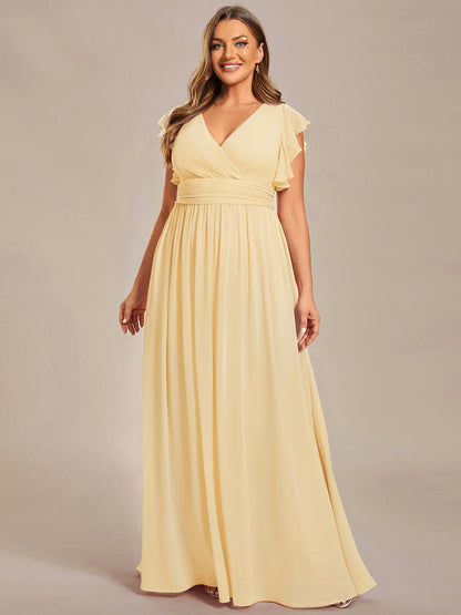 Robe Longue Femme en Mousseline Dos Ouvert Coupe Élégante