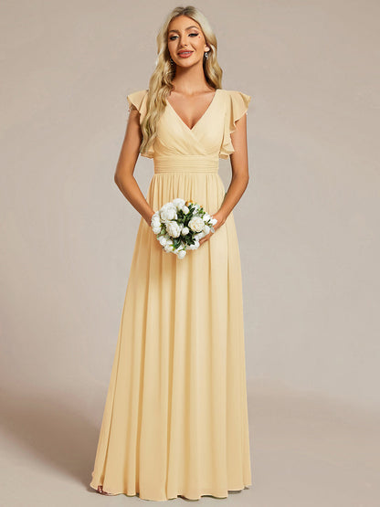 Robe Longue Femme en Mousseline Dos Ouvert Coupe Élégante