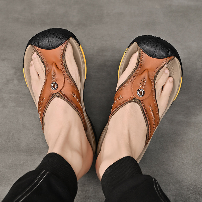 Sandales Orthopédiques Homme Confort