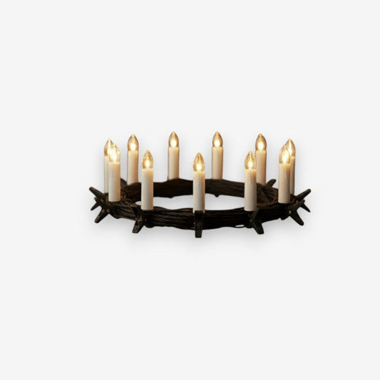 Bougies LED Décoratives pour Noël Ambiance Chaleureuse - PanierRoyale