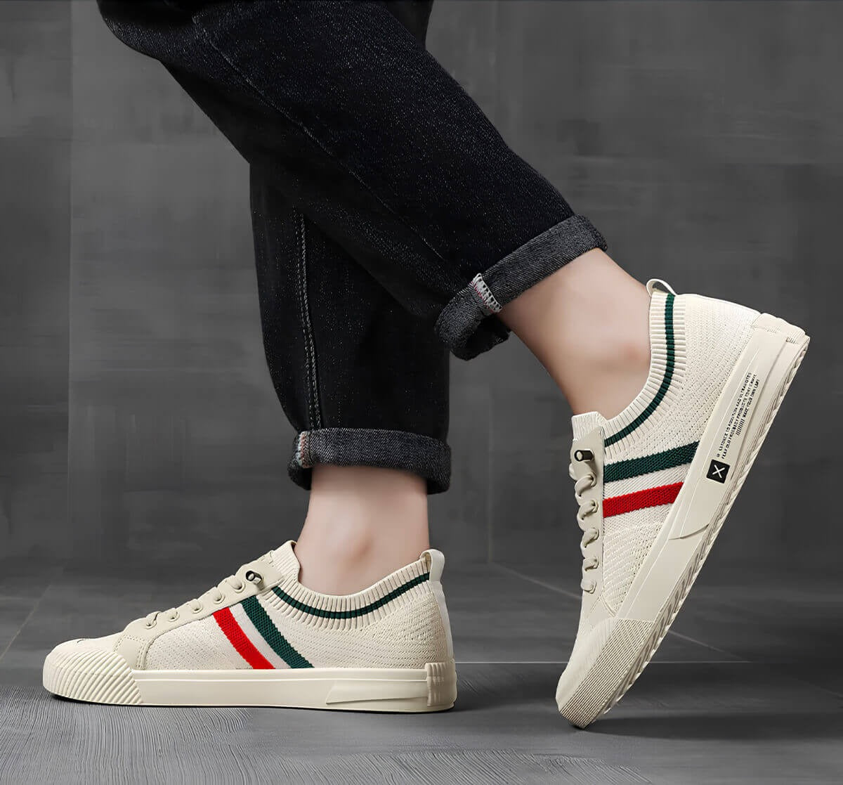 Baskets Homme Cuir de Luxe