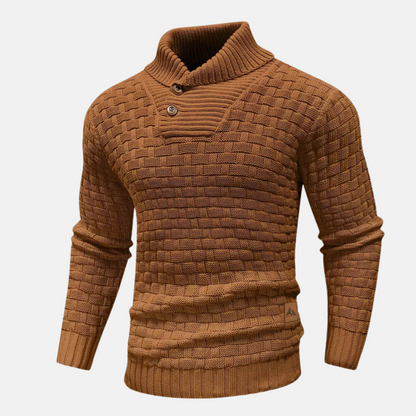Pull Homme En Maille Doux et Polyvalent