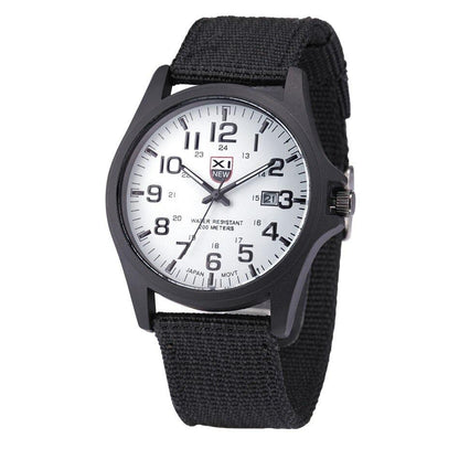 Montre Sport Élégante Homme avec Cadran 42mm et Bracelet Cuir