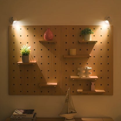Spot LED Mural Sans Perçage Rechargeable Orientable avec Télécommande