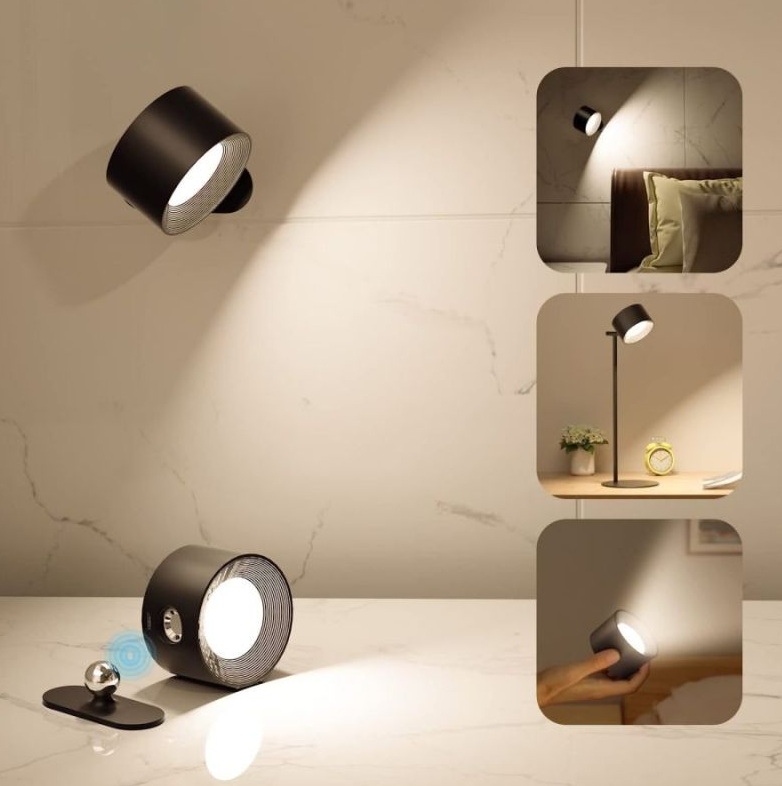 EasyStick™ – Applique Murale Sans Fil Dimmable 360° Design Moderne