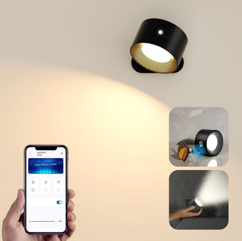 EasyStick™ – Applique Murale Sans Fil Dimmable 360° Design Moderne