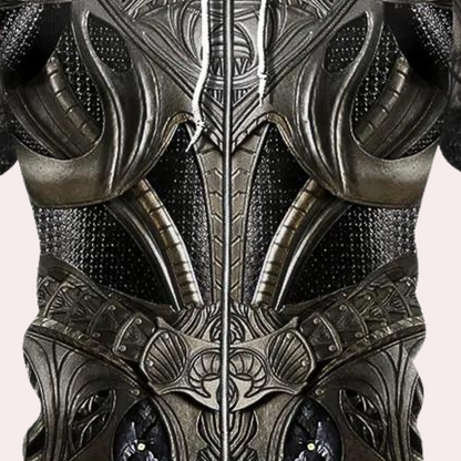 JOZSUA - Sweat à Capuche Style Armure pour Homme