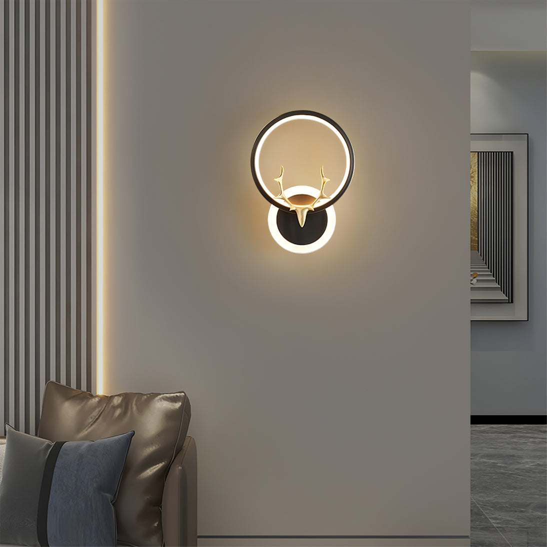 Éclatys™ – applique murale 3 tons de couleur pour une ambiance sur-mesure