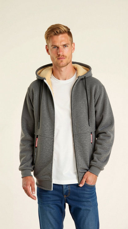 Blouson Homme Doux et Chaud pour Hiver