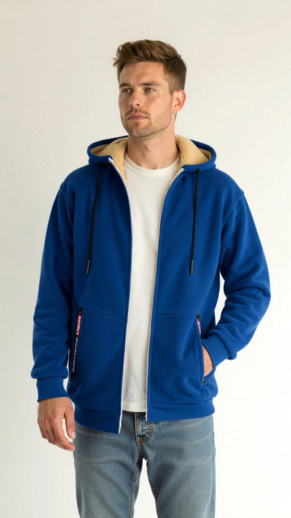Blouson Homme Doux et Chaud pour Hiver