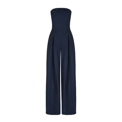 ÉléganceChic™ – Combinaison Femme Chic Sans Bretelles Polyvalente et Confortable