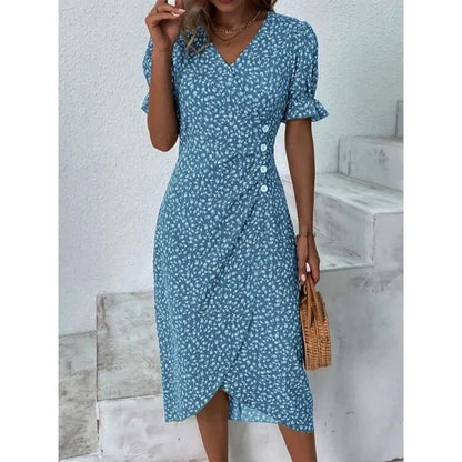 Isabelle™ – Robe Longue Femme Élégante en Tissu Léger et Respirant-2