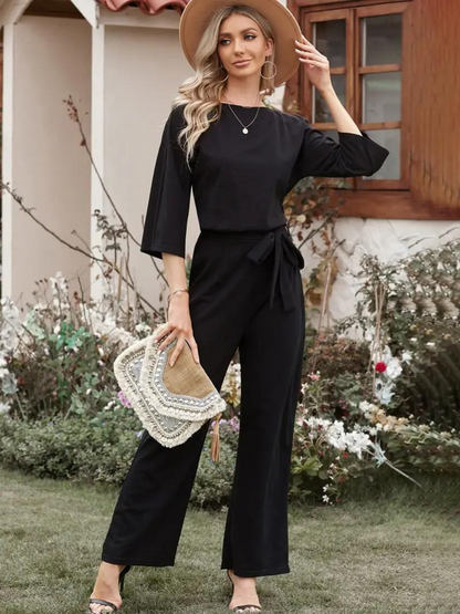 Combinaison Femme Décontractée Taille Cintrée Chic - PanierRoyale
