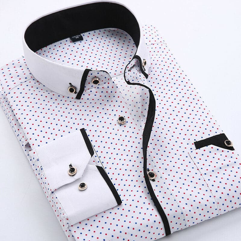 Chemise Homme à Carreaux Classique pour Bureau - PanierRoyale