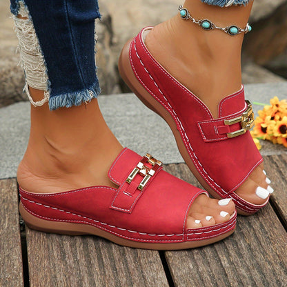 Sandales Compensées Femme Élégantes et Comfortables