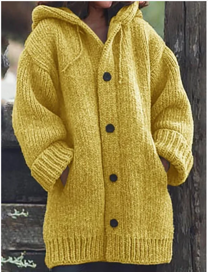 Cardigan Femme Long et Élégant pour Hiver